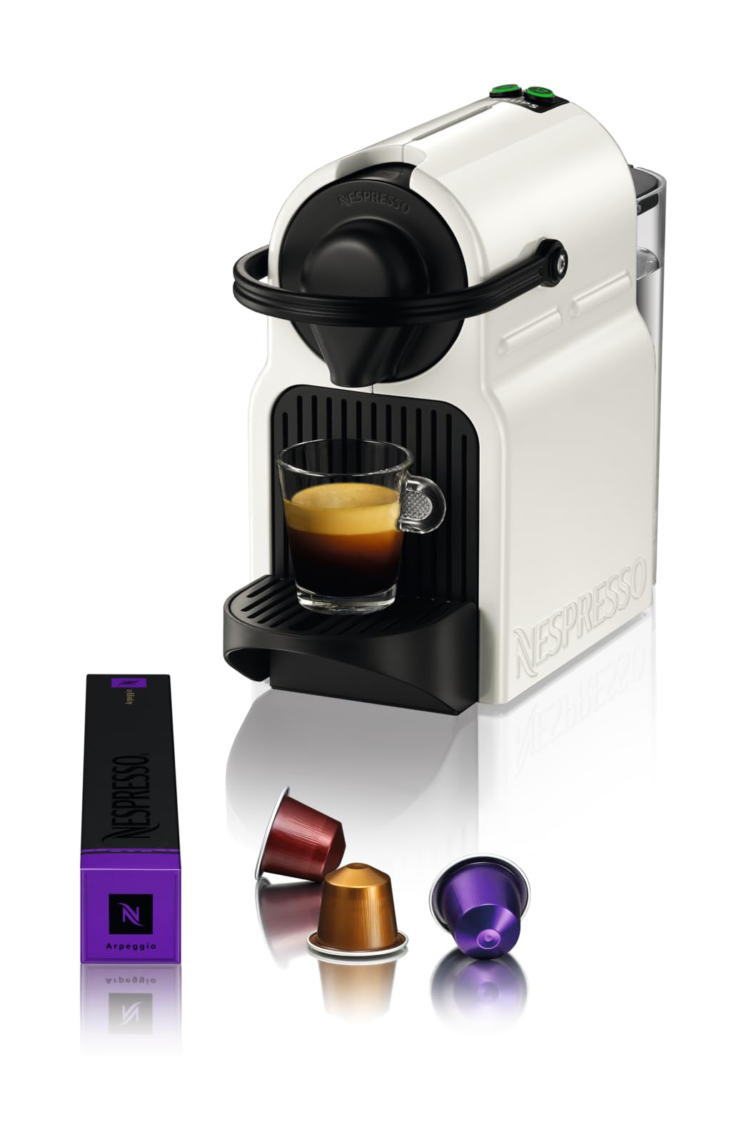 Nespresso Inissia Machine à café à capsules, Blanc