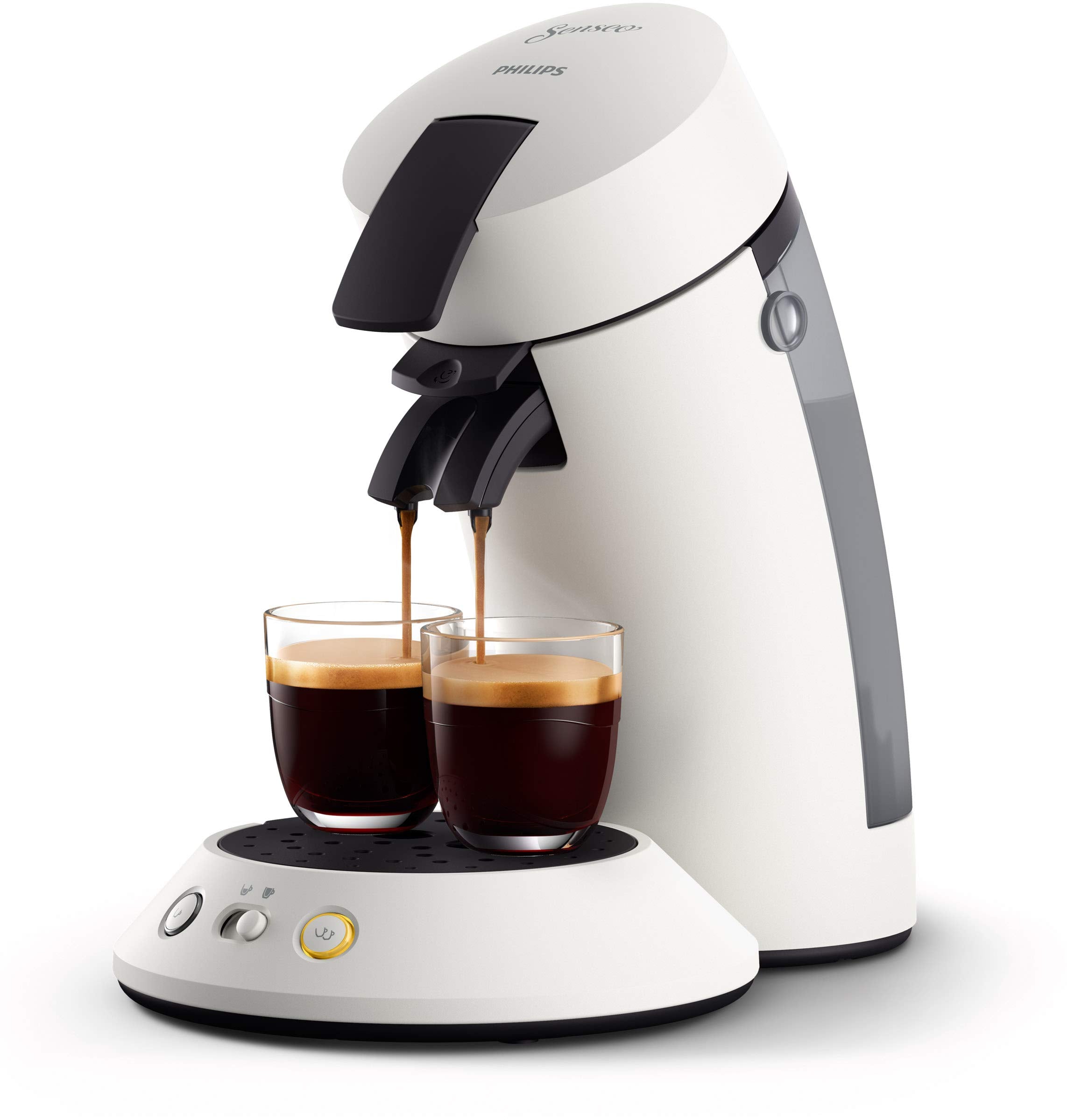 Philips SENSEO Original Plus Machine à café à dosettes, Blanc CSA210/11